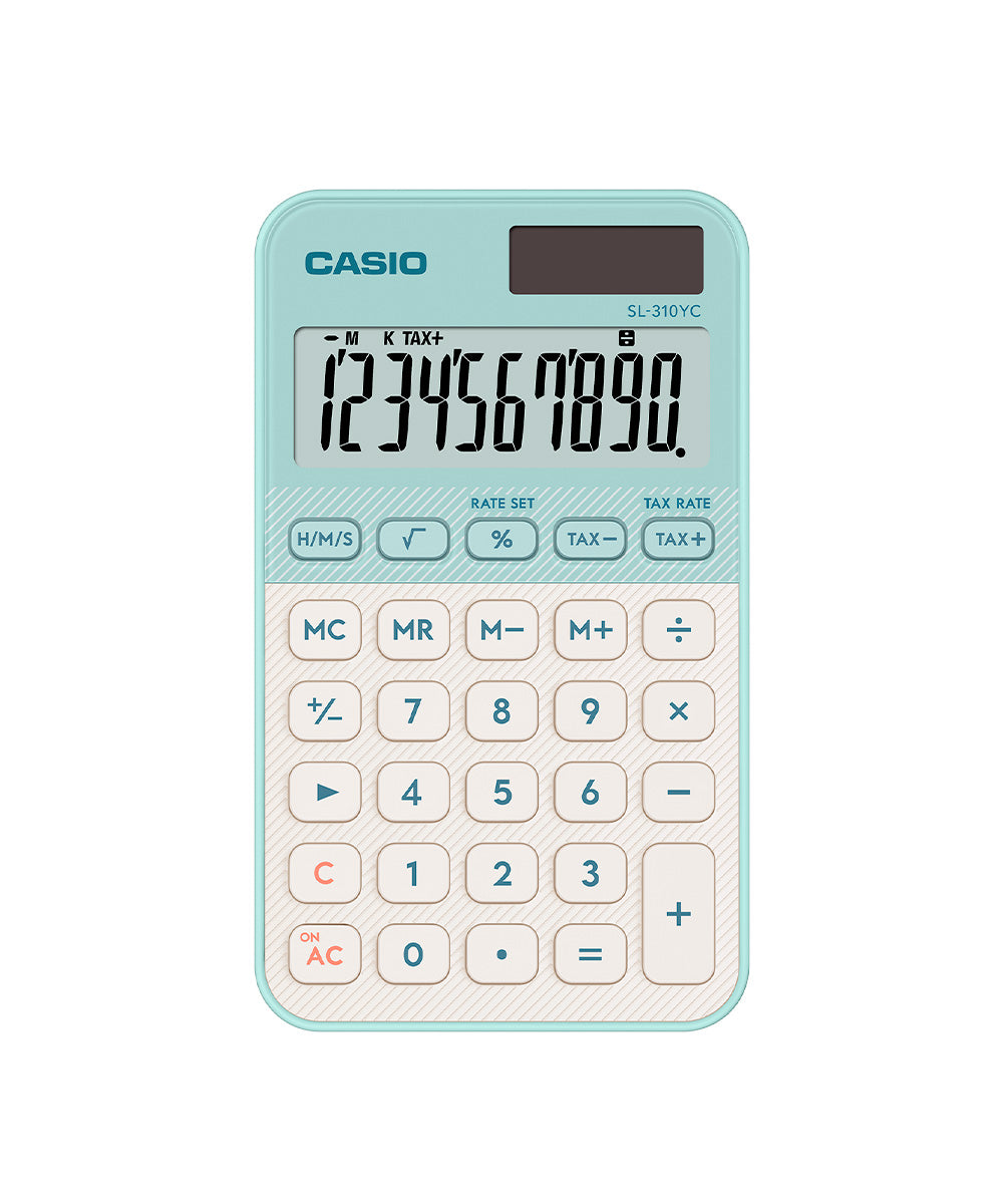 CALCULADORA CASIO - MI ESTILO SL-310YC-LG-W-DP