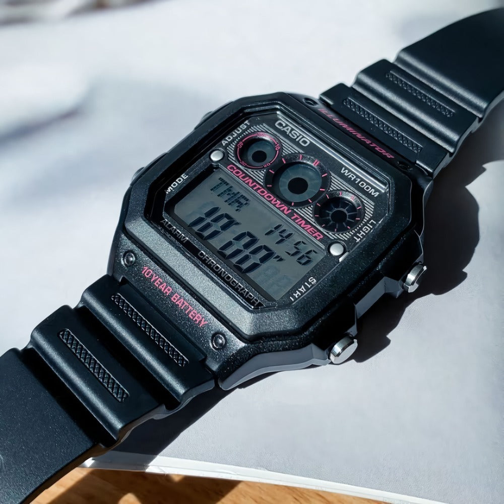 RELOJ PARA HOMBRE CASIO AE-1300WH-1A2VDF