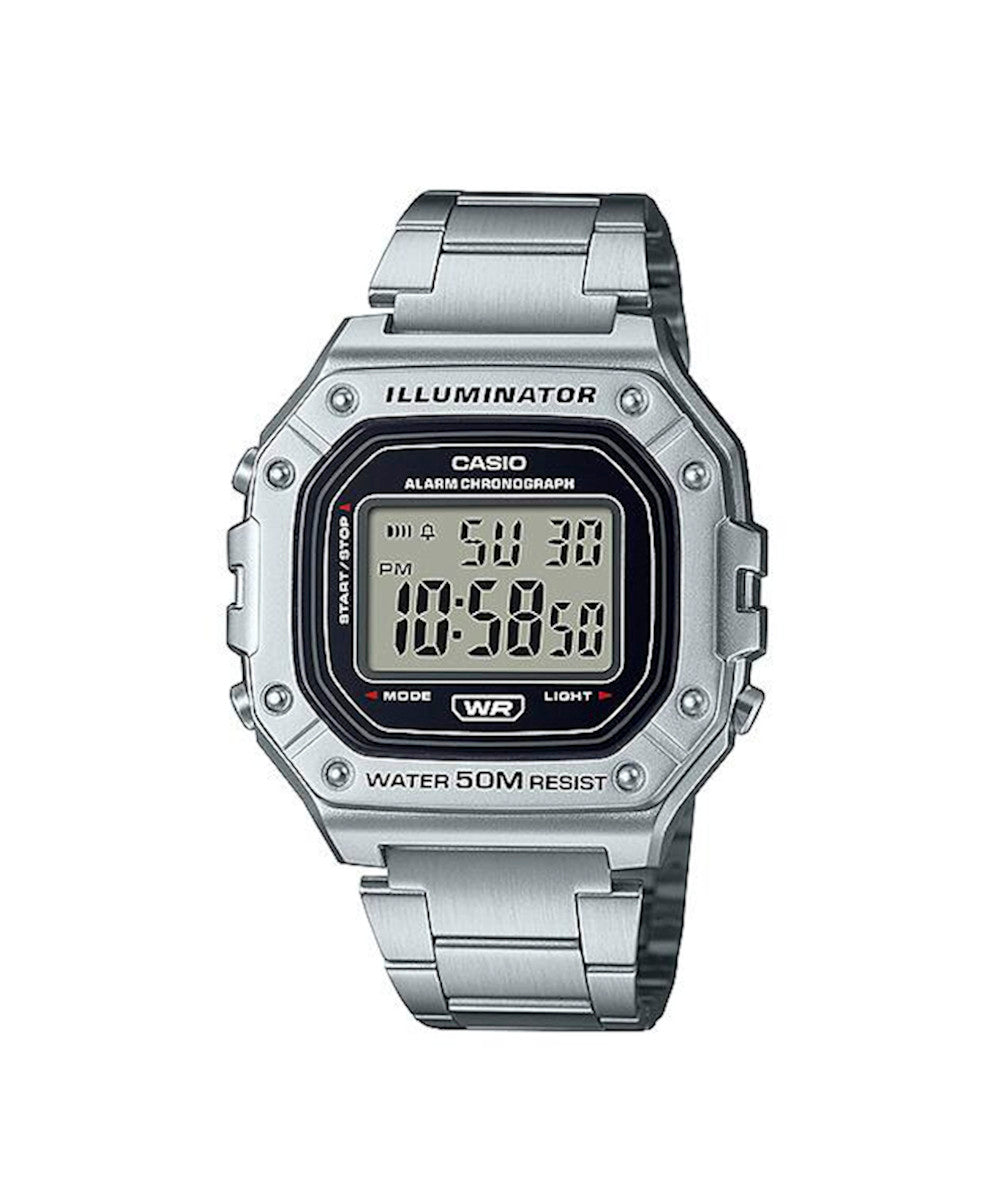 RELOJ PARA HOMBRE CASIO W-218HD-1AVDF - PLATEADO