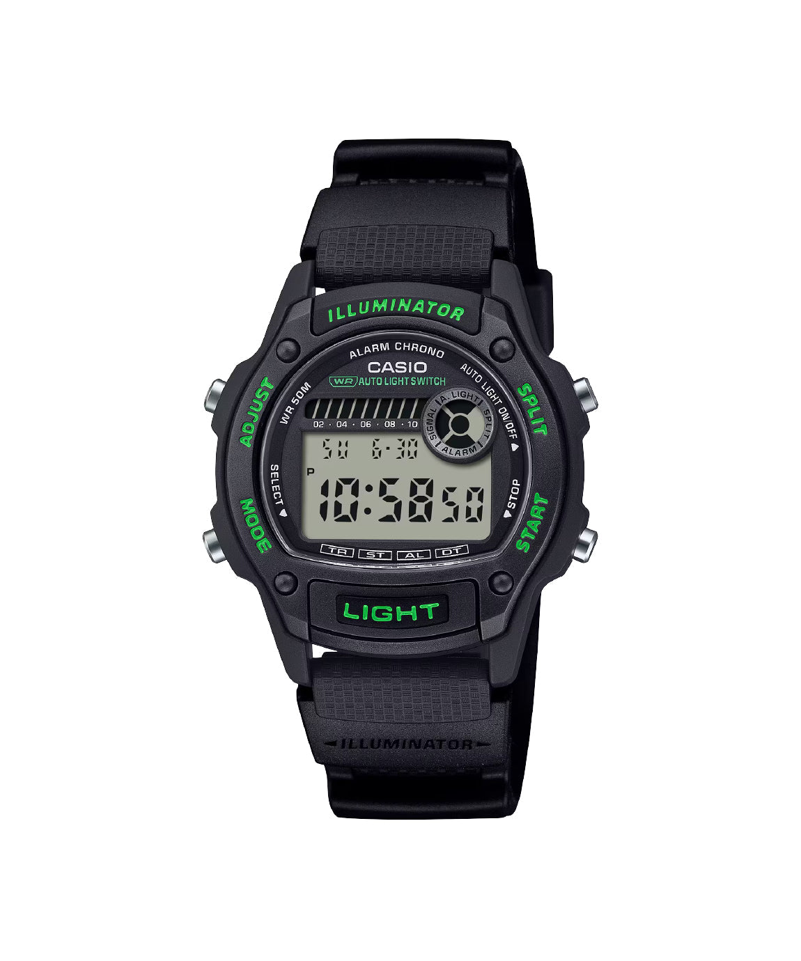 W-220H-1A3VDF RELOJ CASIO - NEGRO