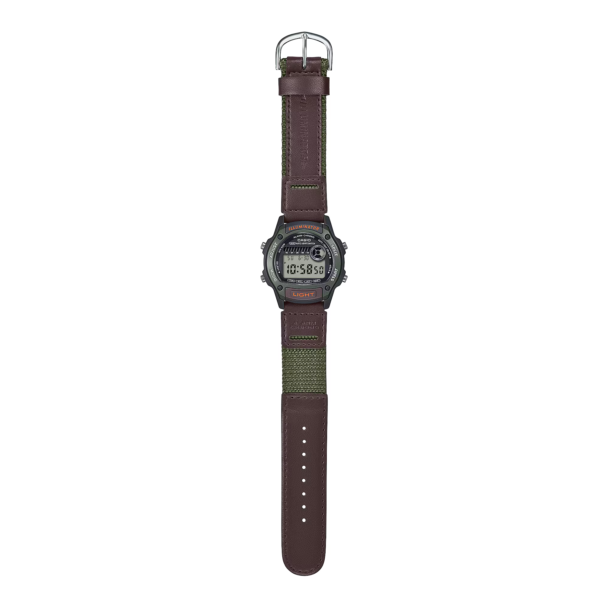 RELOJ CASIO W-220HF-3AVDF -VERDE