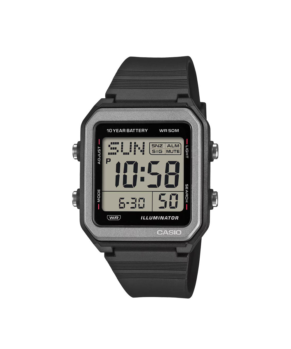 RELOJ CASIO W-221H-1AVDF - GRIS