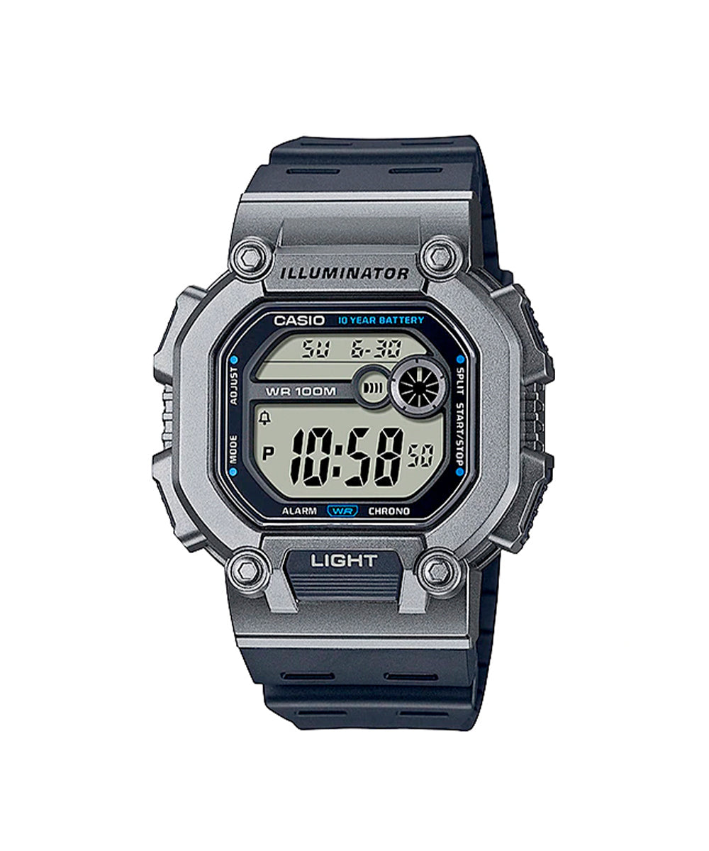 RELOJ CASIO W-737H-1A2VDF -GRIS
