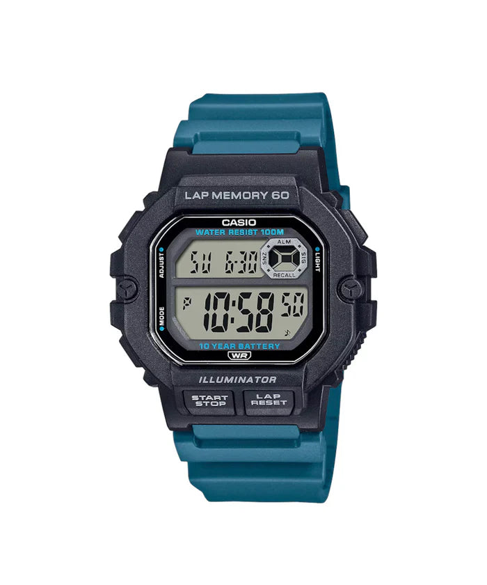 RELOJ PARA HOMBRE CASIO WS-1400H-3AVDF -AZUL