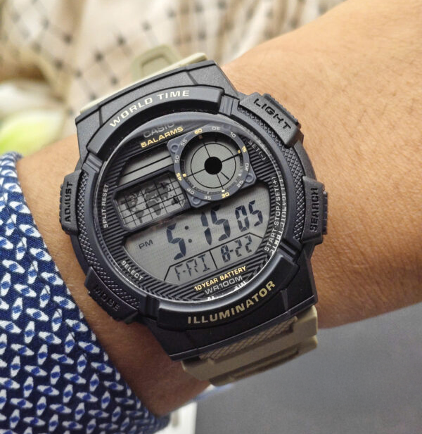 RELOJ PARA HOMBRE CASIO AE-1000W-5AVDF - CAFÉ