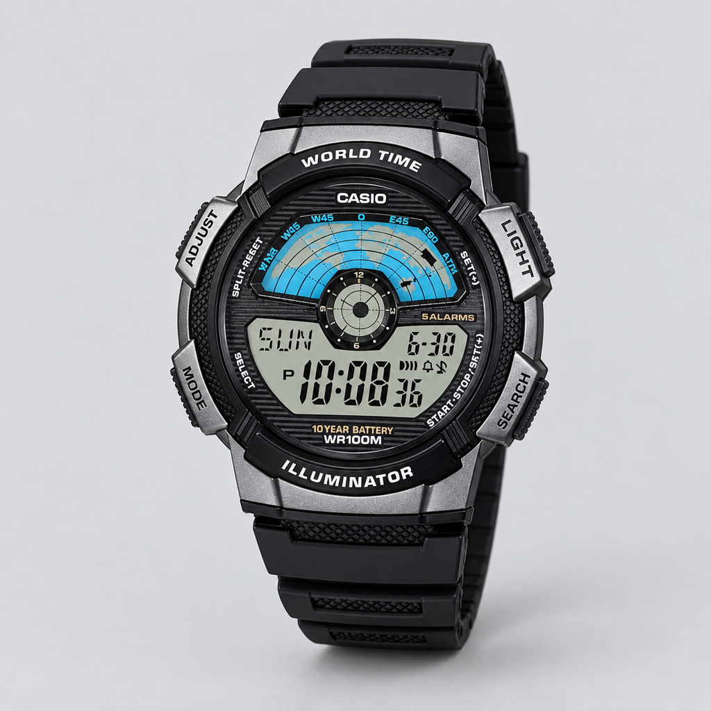 AE-1100W-1AVDF en ángulo