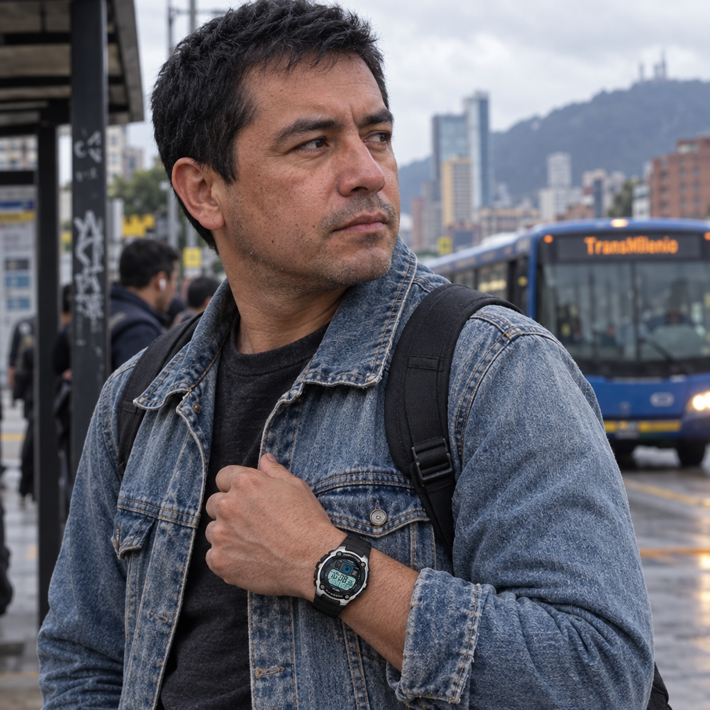 AE-2000W-1AVDF en un trayecto urbano