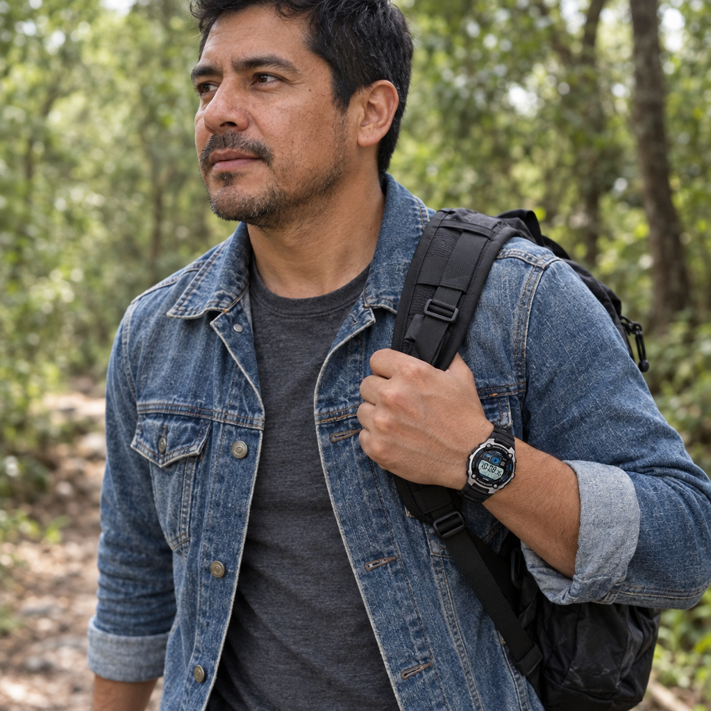 AE-2000W-1AVDF en una caminata