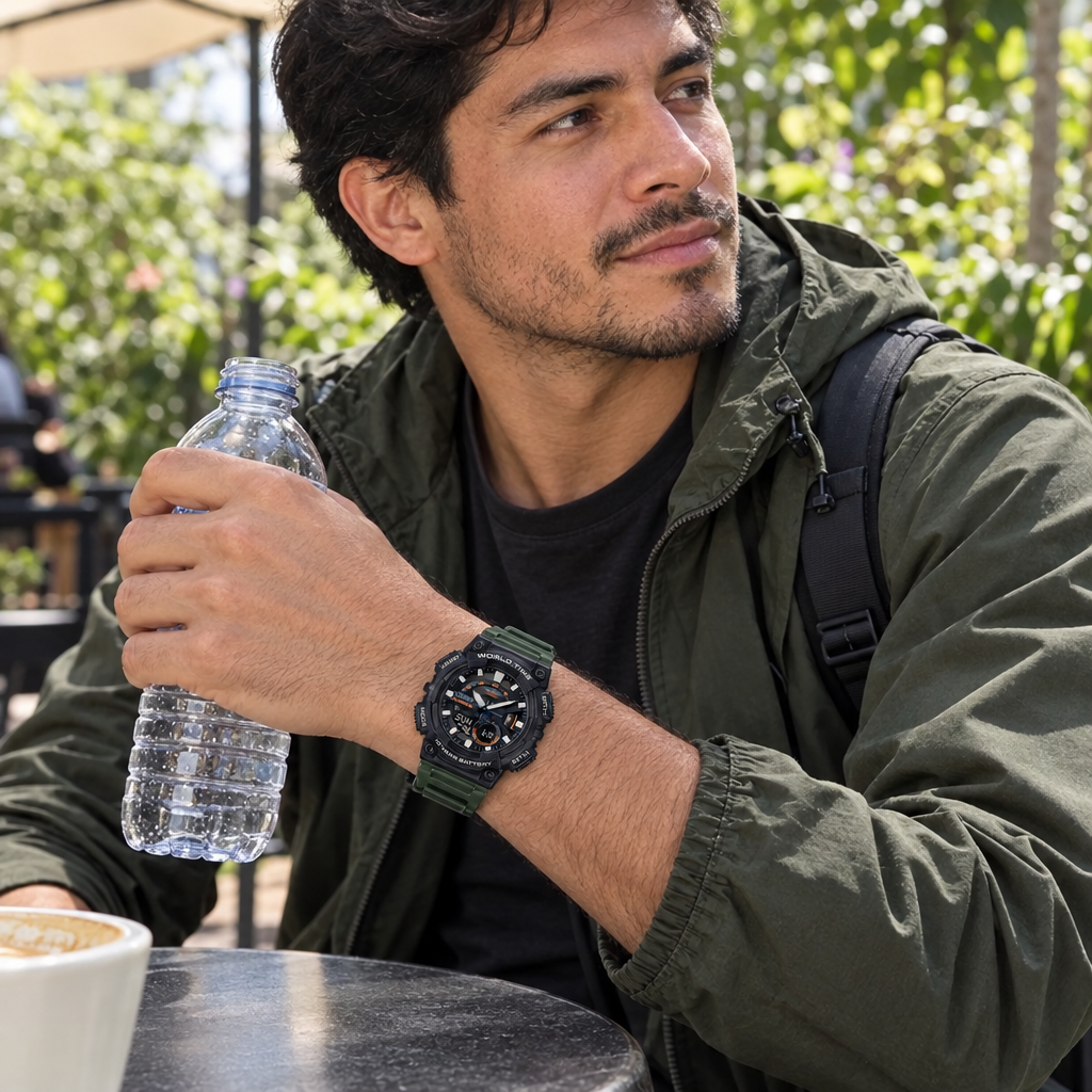 AEQ-110W-3AVDF en una pausa