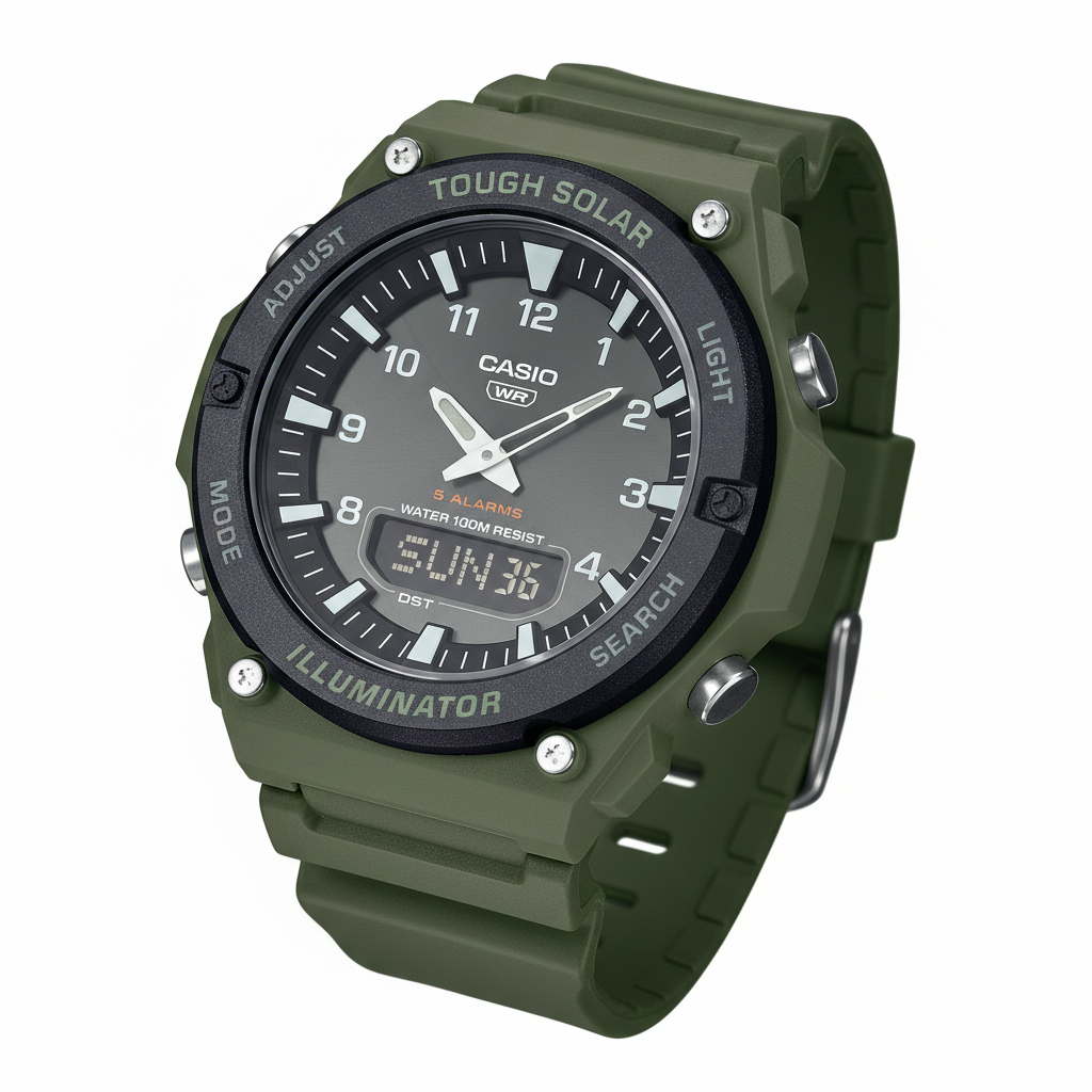 AQS-820W-3BVDF Ángulo Bajo 45°