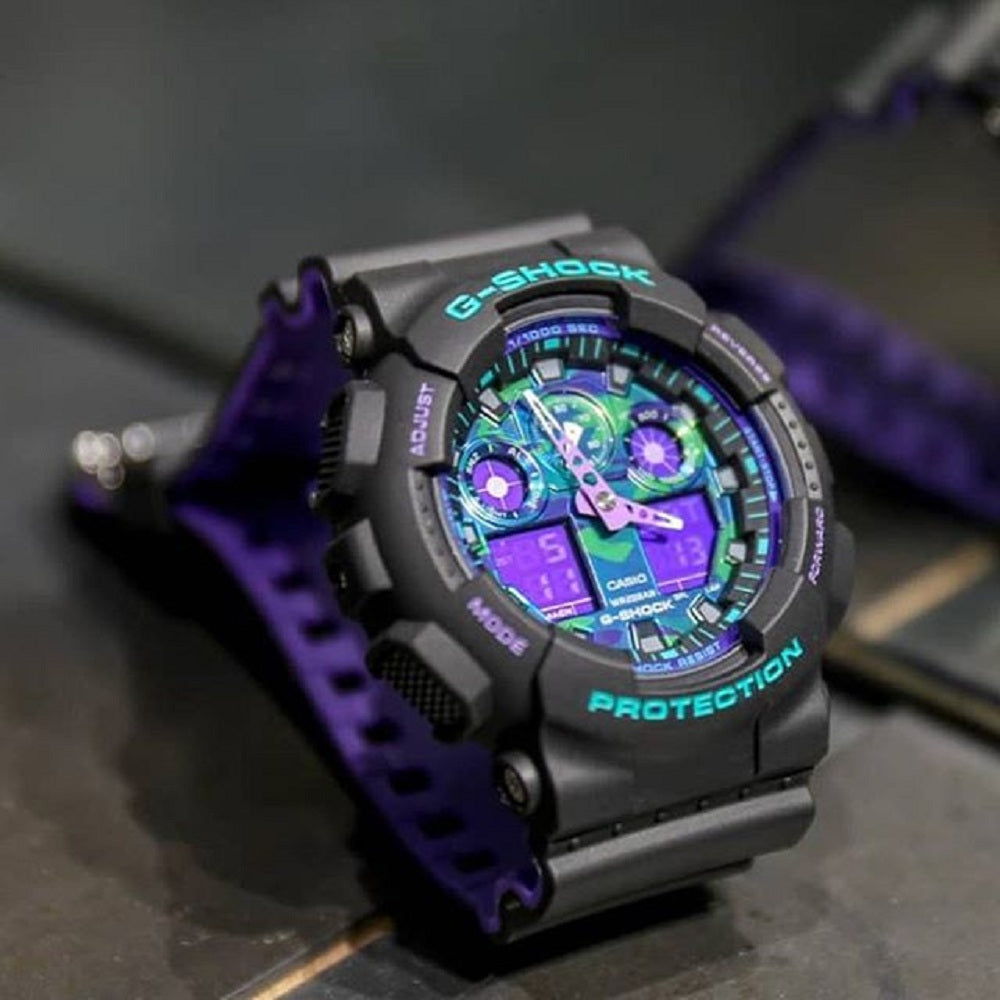 RELOJ CASIO G-SHOCK GA-100BL-1ADR