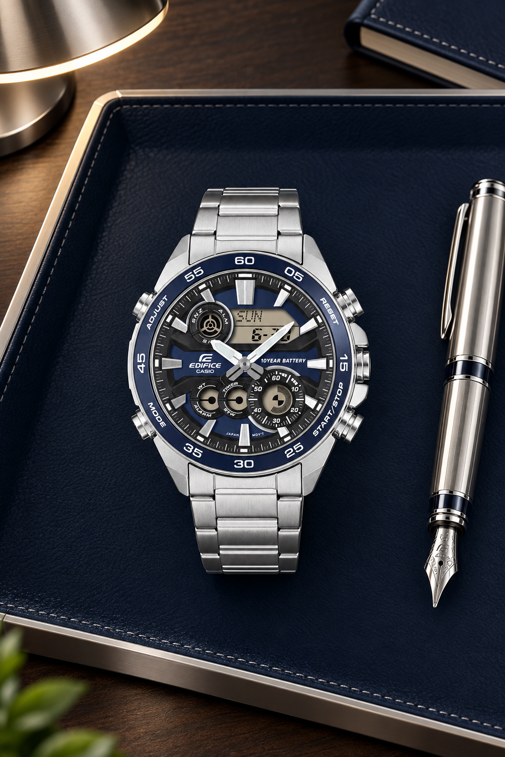 ERA-130D-2ADF RELOJ PARA HOMBRE CASIO EDIFICE - AZUL