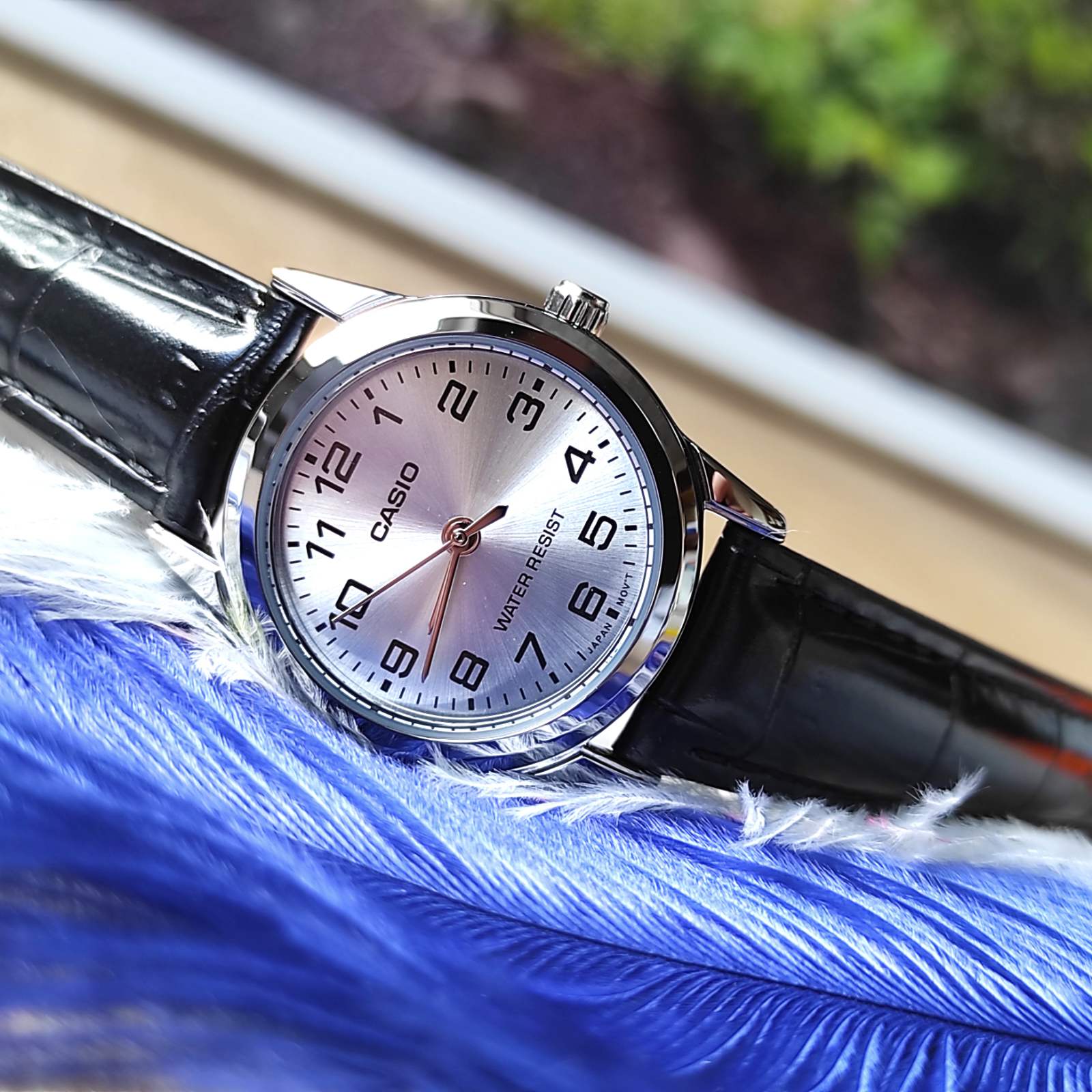 RELOJ PARA MUJER CASIO LTP-V001L-7BUDF -BLANCO