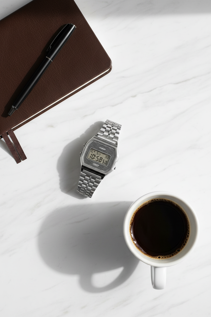 RELOJ CASIO VINTAGE A159WEVJ-7DR - GRIS