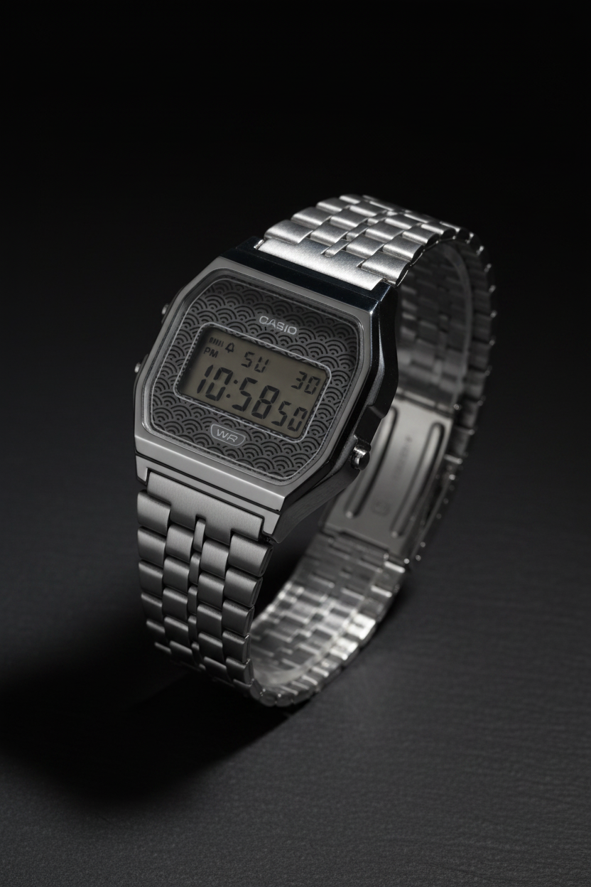 RELOJ CASIO VINTAGE A159WEVJ-7DR - GRIS