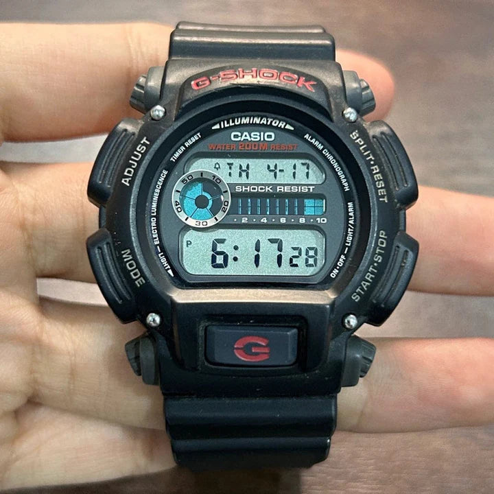 RELOJ DIGITAL PARA HOMBRE CASIO G-SHOCK DW-9052-1VDR - NEGRO