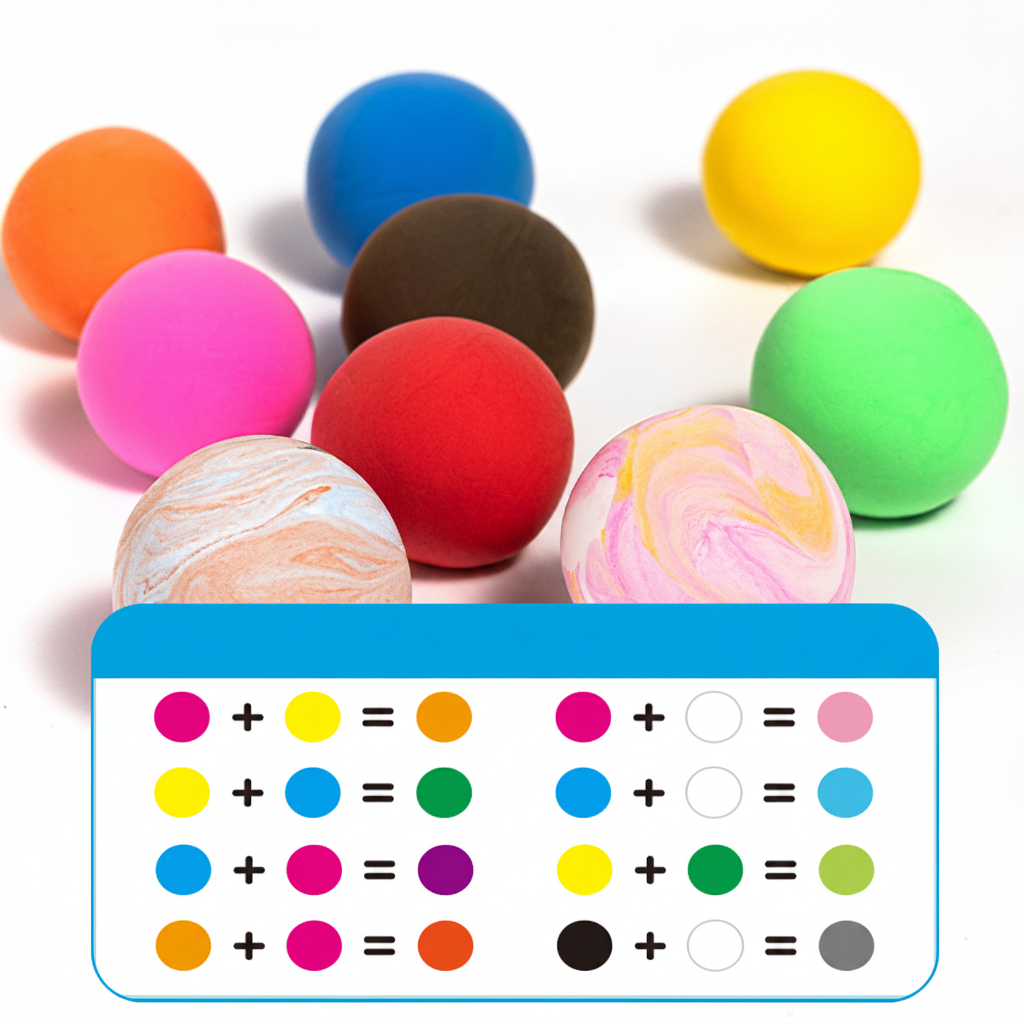 Foamy moldeable colores surtidos x12 Unidades