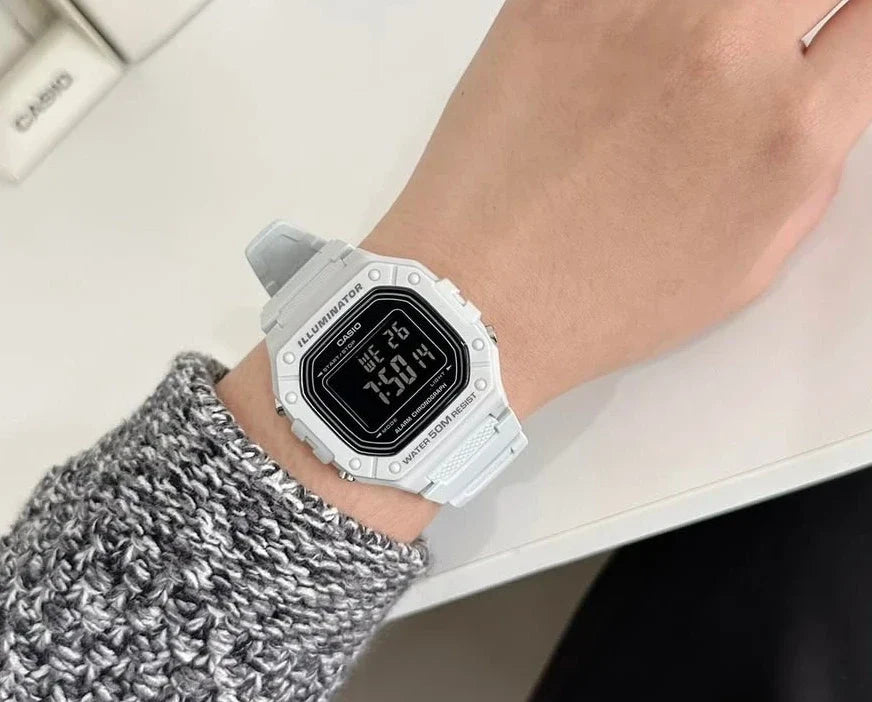 RELOJ CASIO W-218H-8BVDF - GRIS