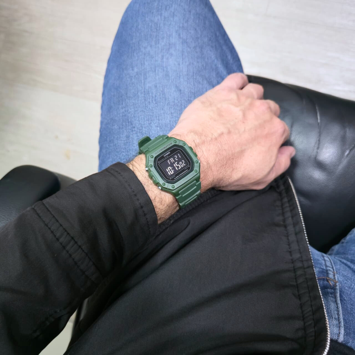 RELOJ CASIO W-218H-3BVDF - VERDE