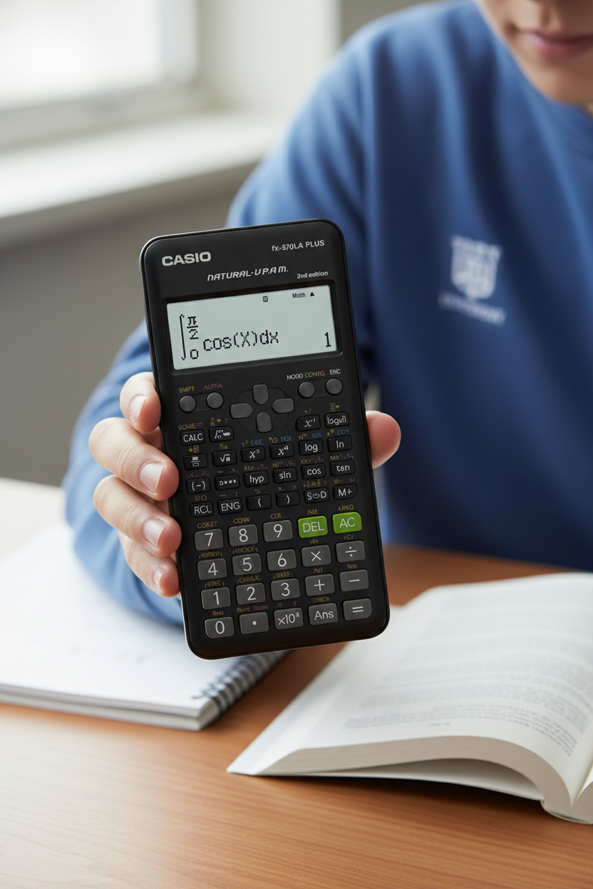 CALCULADORA CASIO - ESCUELA Y UNIVERSIDAD FX-570LAPLUS2-W-DT