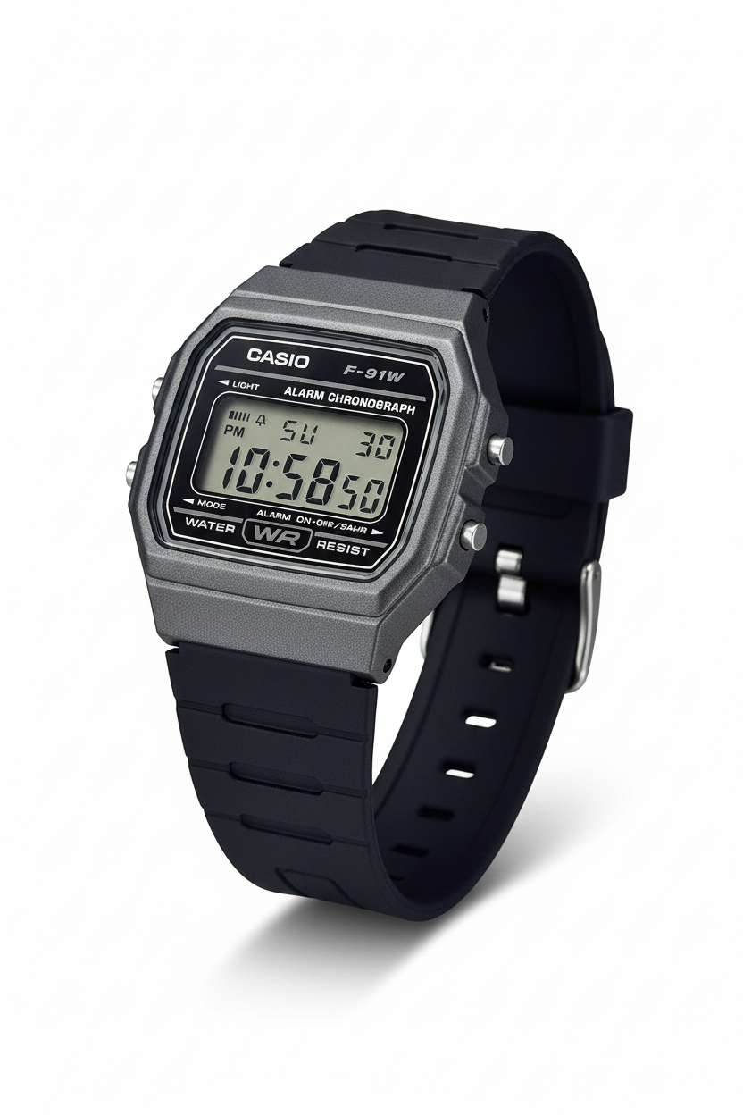 Casio horloge F-91WM-1BVEF | € 29
