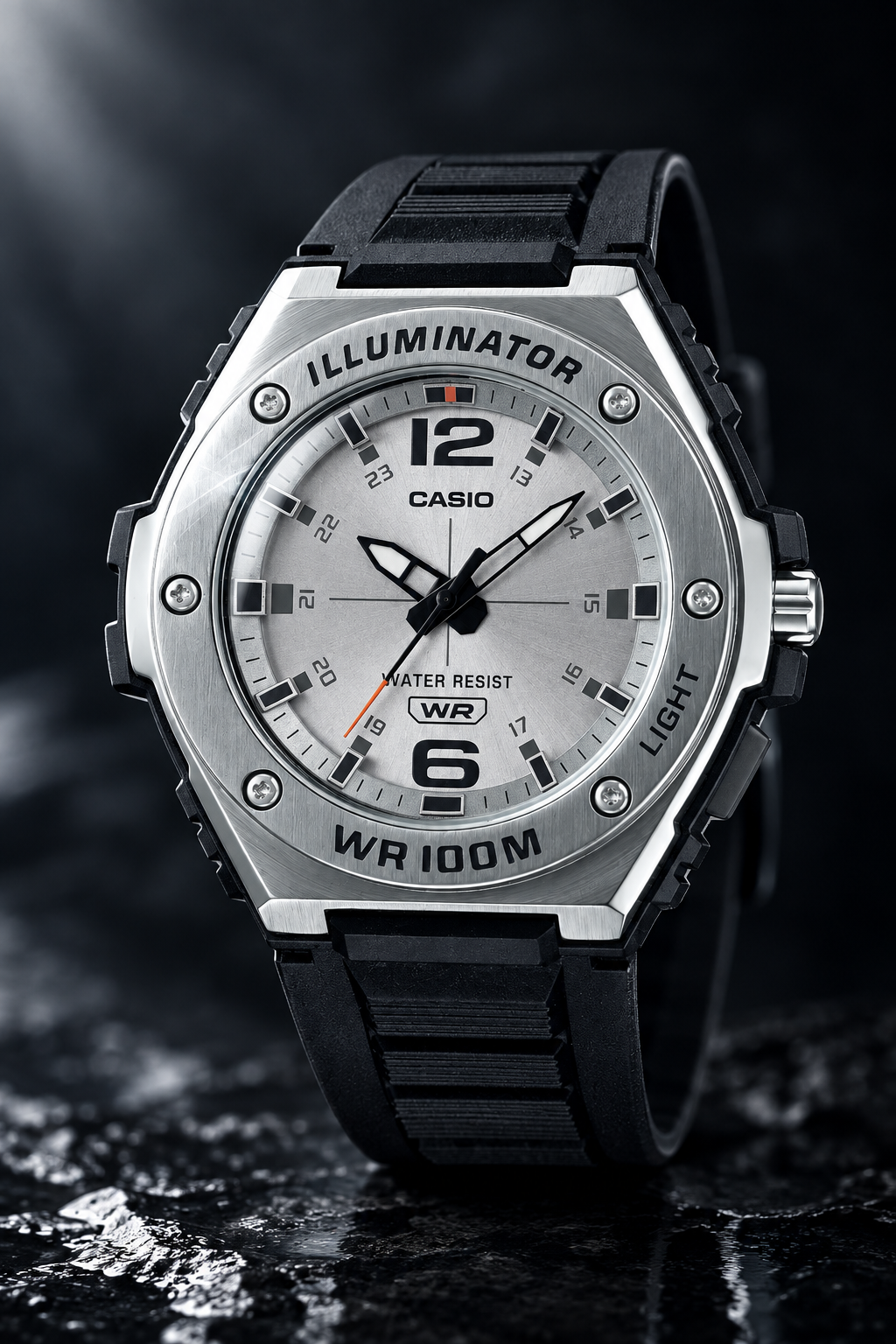 RELOJ PARA HOMBRE CASIO MWA-100H-7AVDF -BLANCO