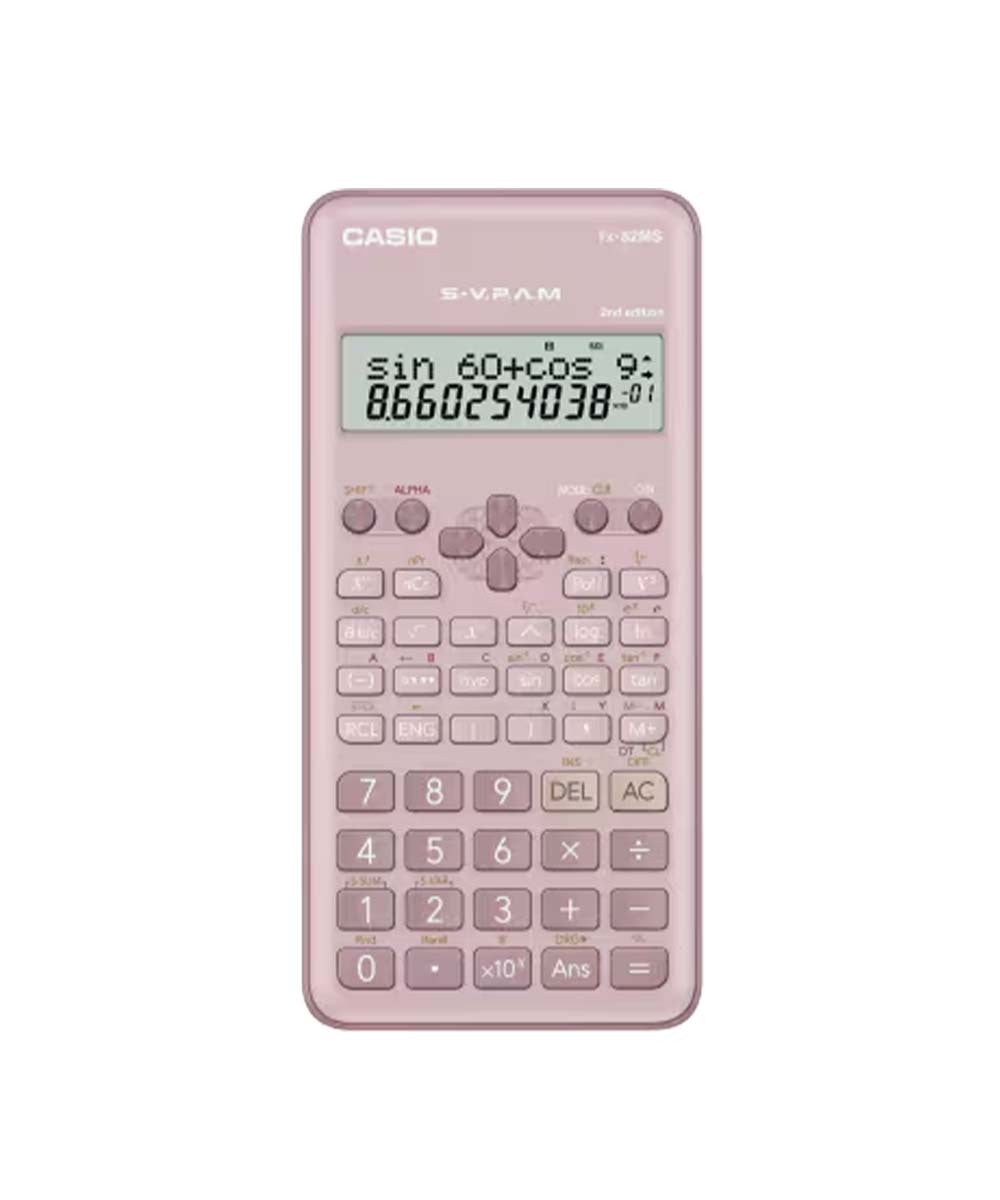 CALCULADORA CASIO - ESCUELA Y UNIVERSIDAD FX-82MS-2-PK-W-DTF