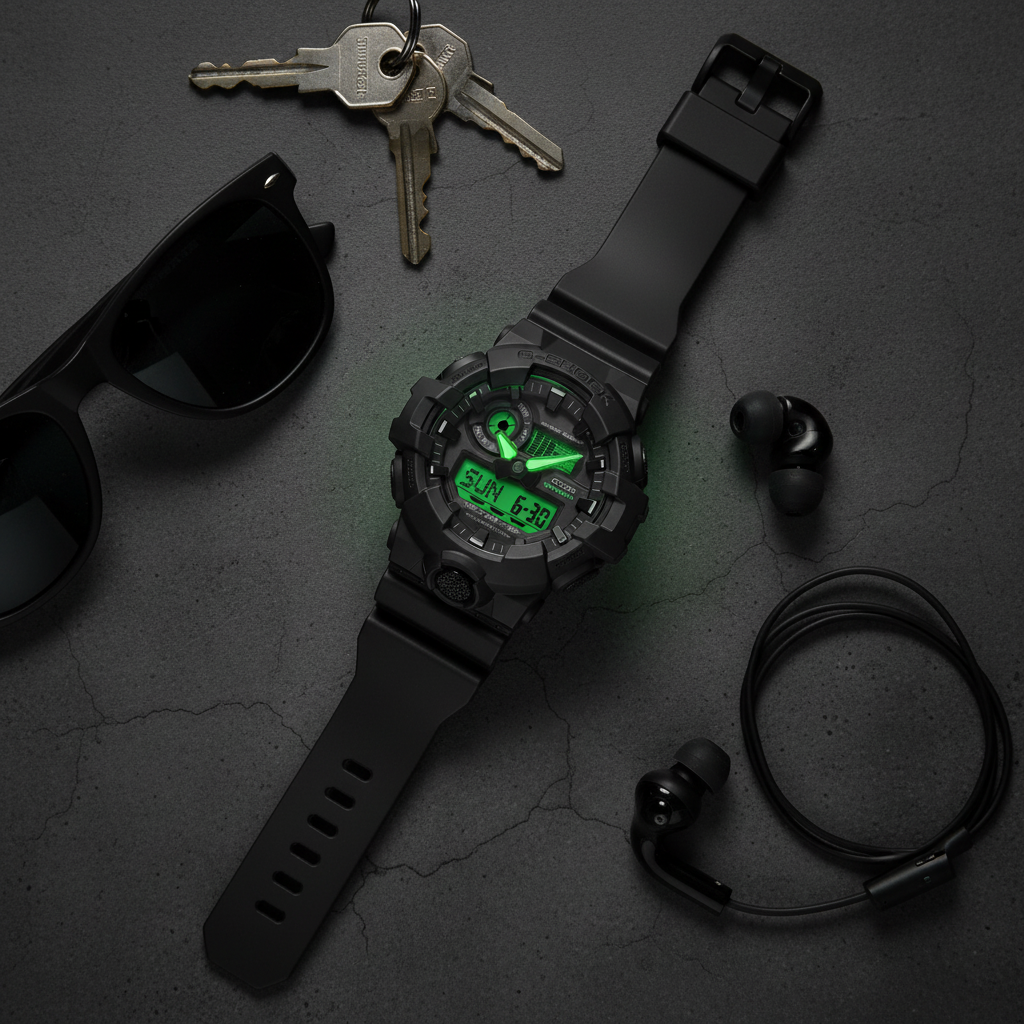 GA-700BEG-1ADR RELOJ CASIO G-SHOCK - NEGRO