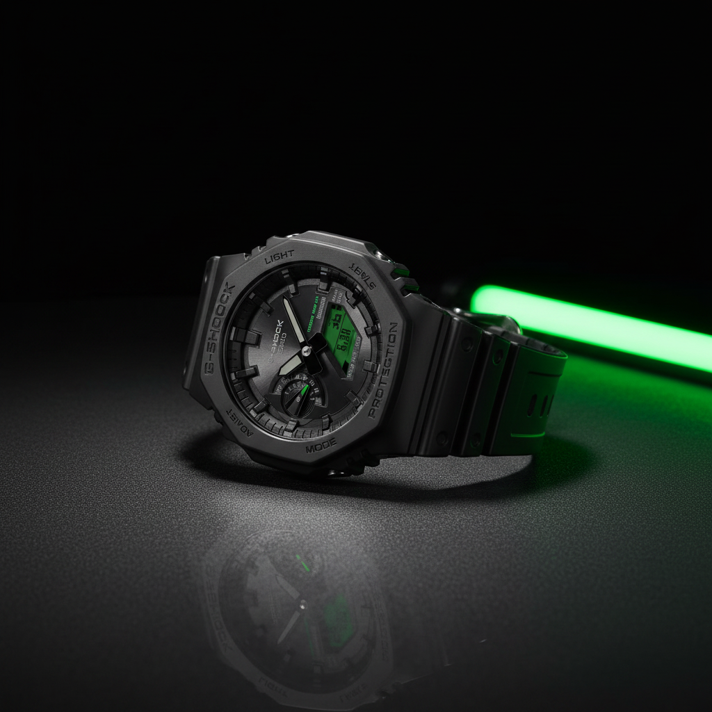 RELOJ CASIO G-SHOCK GA-B2100BEG-1ADR  - NEGRO