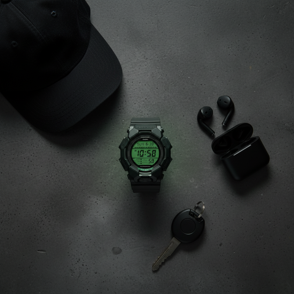 RELOJ CASIO G-SHOCK GD-010BEG-1DR  - NEGRO