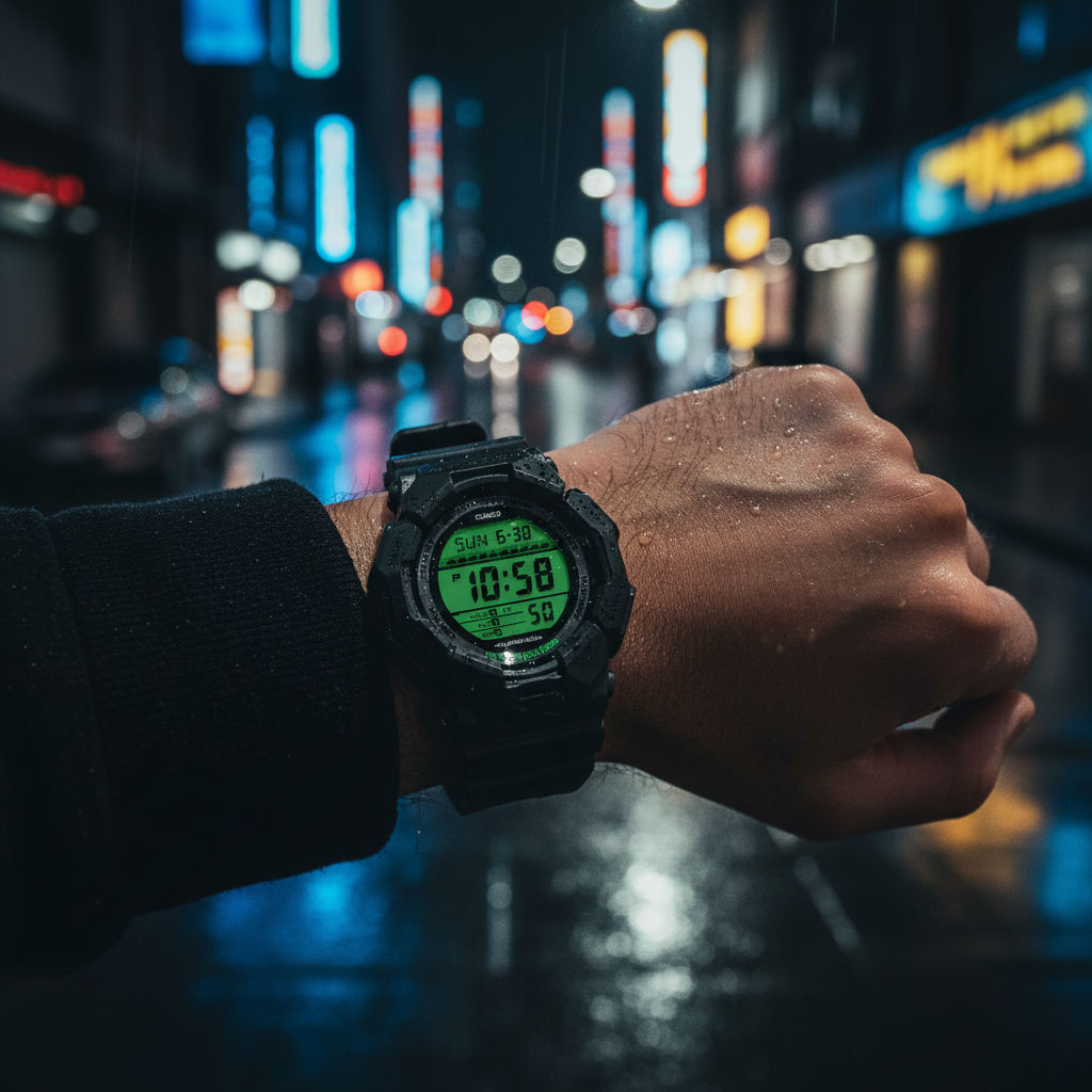 RELOJ CASIO G-SHOCK GD-010BEG-1DR  - NEGRO