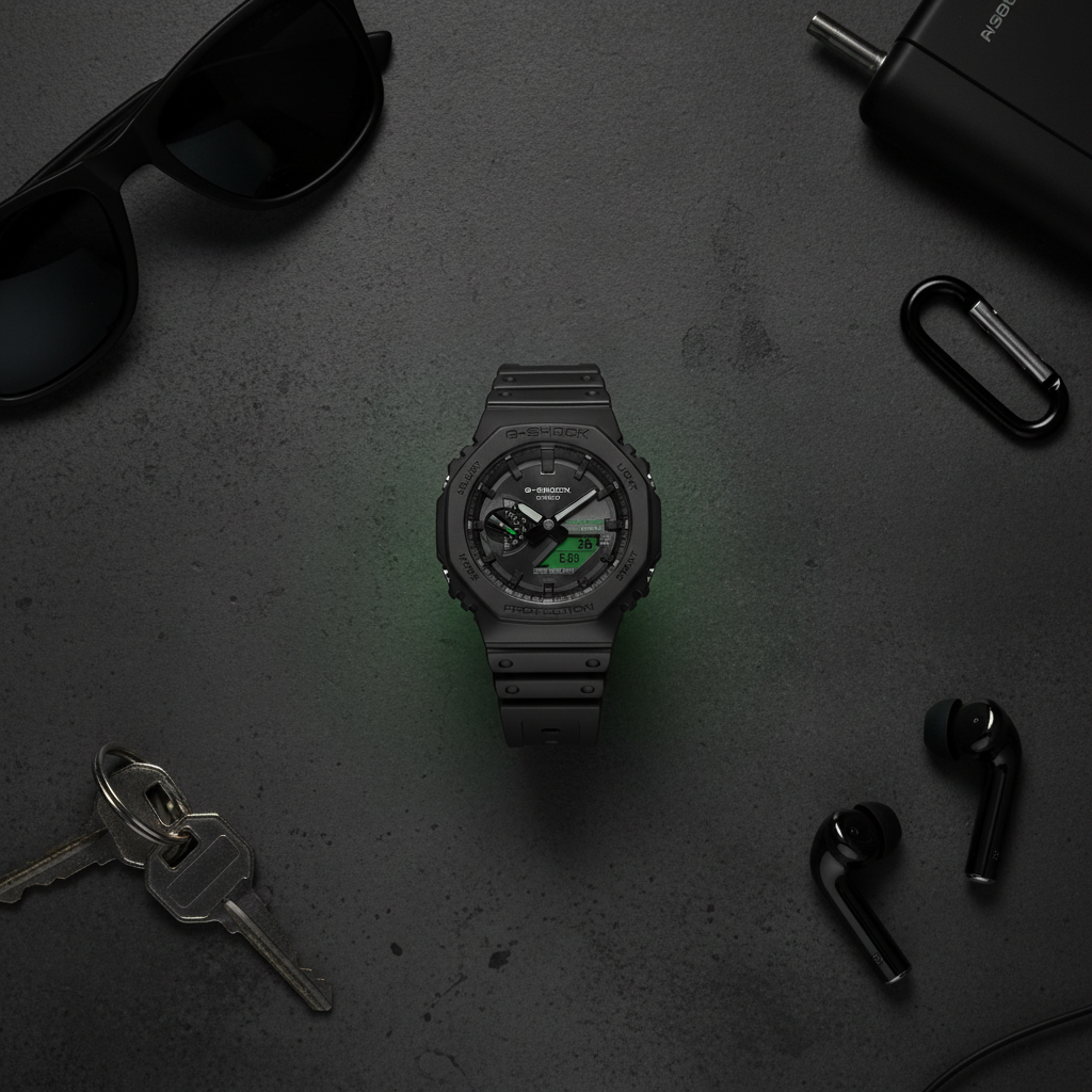 RELOJ CASIO G-SHOCK GA-B2100BEG-1ADR  - NEGRO
