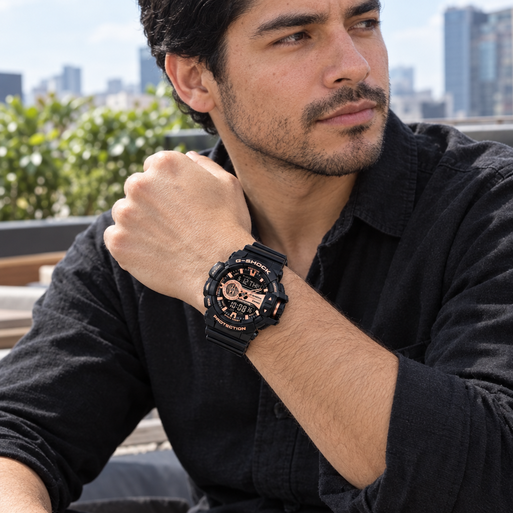GA-400GB-1A4DR en una terraza urbana