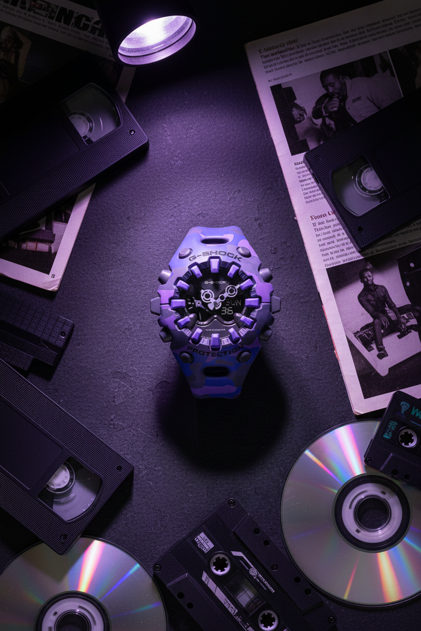 RELOJ CASIO G-SHOCK GA-V01CMG-6ADR  - MORADO
