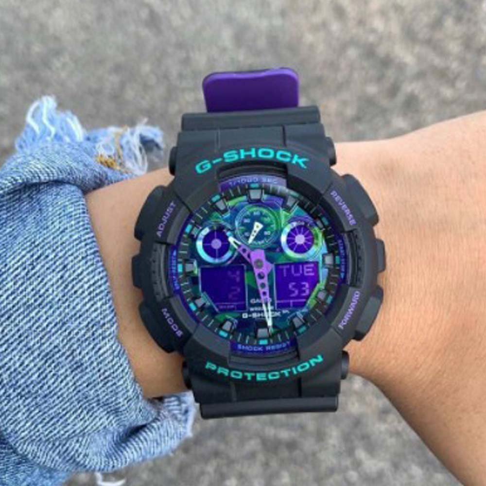 RELOJ CASIO G-SHOCK GA-100BL-1ADR
