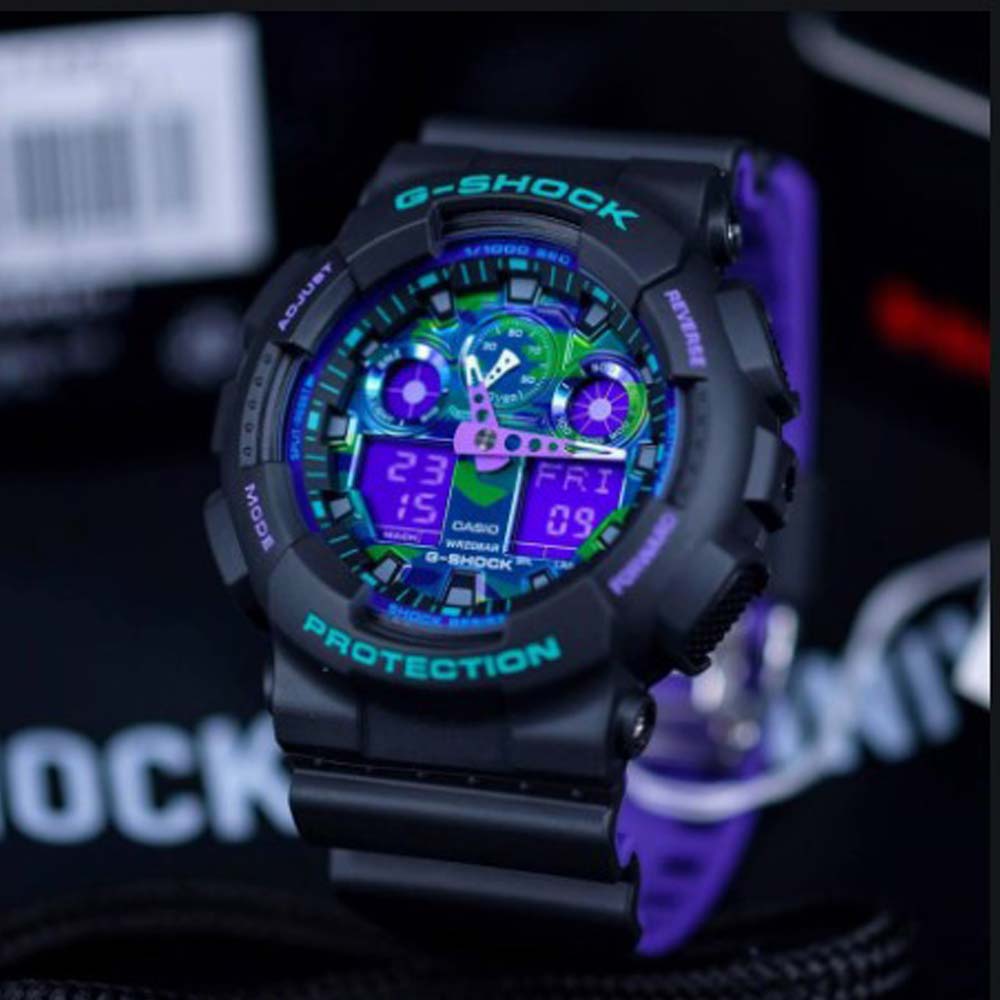 RELOJ CASIO G-SHOCK GA-100BL-1ADR