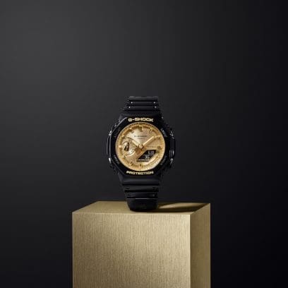 CASIO G-SHOCK GA-2100GB-1ADR – RELOJ ANÁLOGO DIGITAL PARA HOMBRE – NEGRO