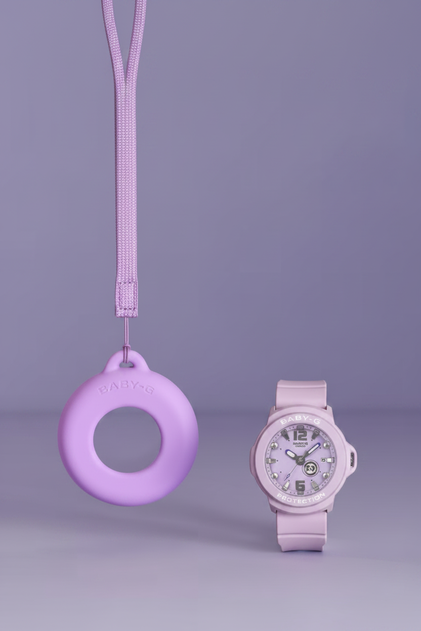 RELOJ PARA MUJER CASIO BABY-G BGA-15K-6ADR - MORADO