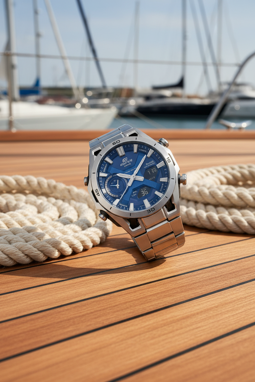 ECB-2300D-2ADF RELOJ PARA HOMBRE CASIO EDIFICE - AZUL