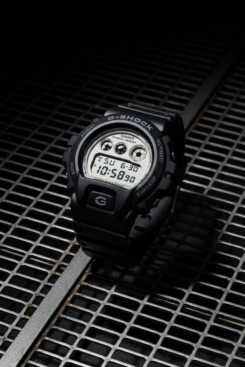 Casio G-Shock DW-6900WD-1DR - steel mesh industrial