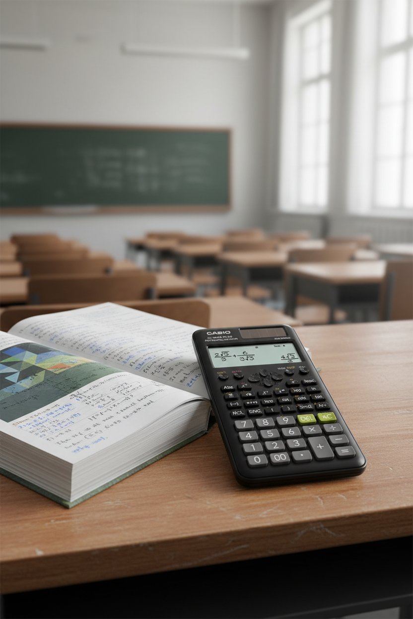 CALCULADORA CASIO - ESCUELA Y UNIVERSIDAD FX-85ESPLUS-2-WDTW