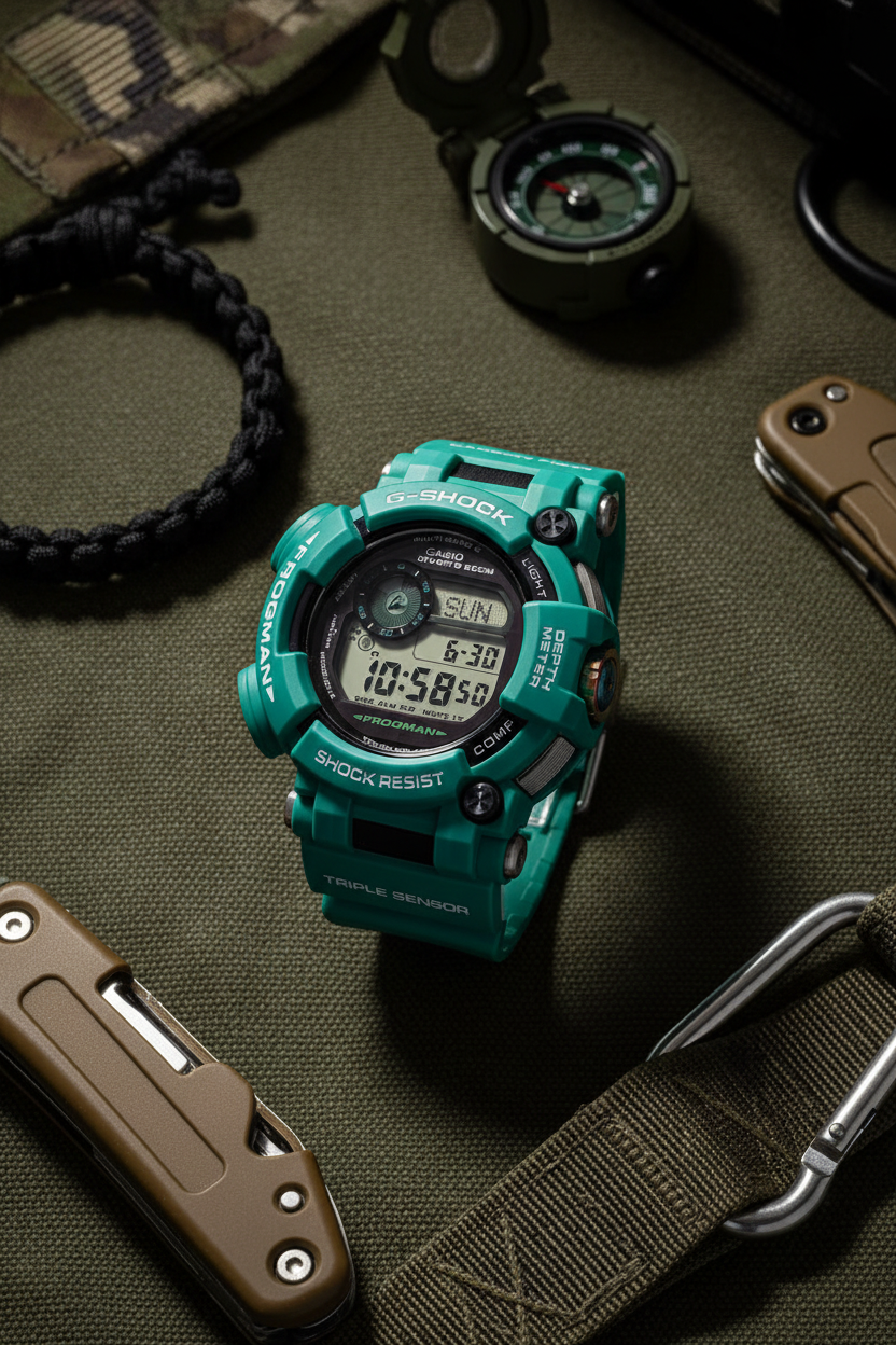 Casio G-Shock GWF-D1000MB-3DR - lona táctico