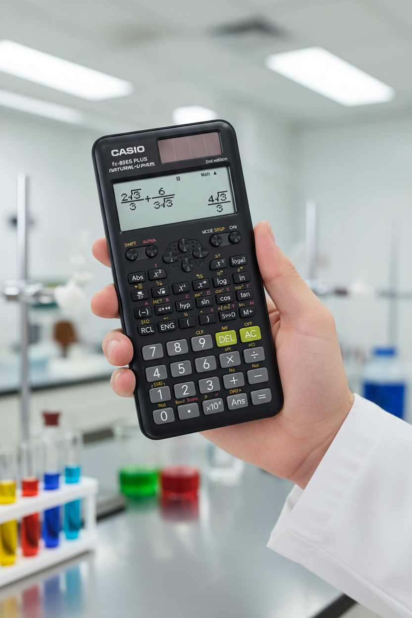 CALCULADORA CASIO - ESCUELA Y UNIVERSIDAD FX-85ESPLUS-2-WDTW