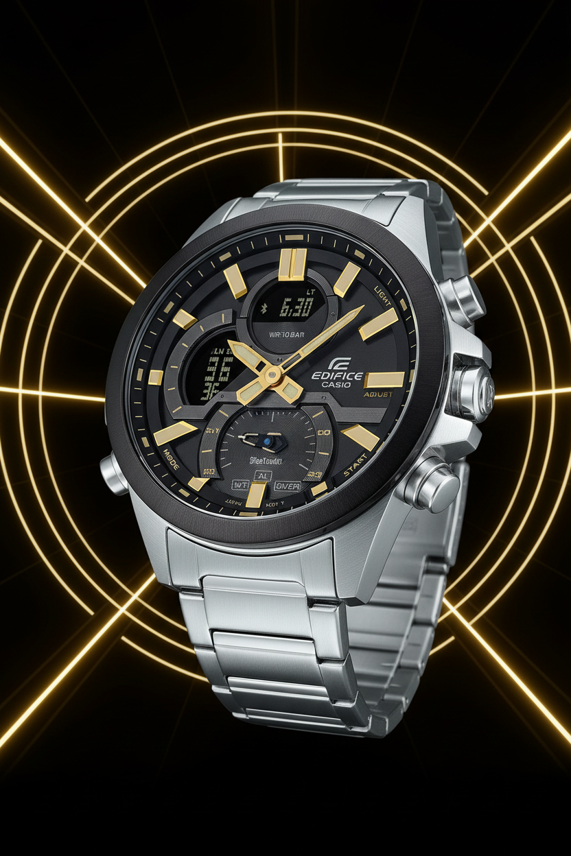 RELOJ CASIO EDIFICE ECB-30DB-1A9DF