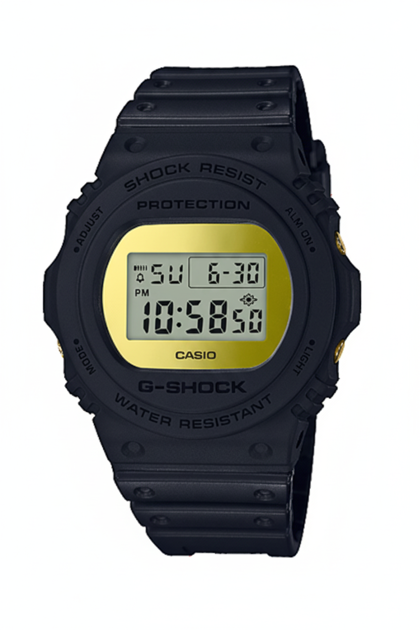 Casio G-Shock DW-5700BBMB-1DR - fondo blanco limpio