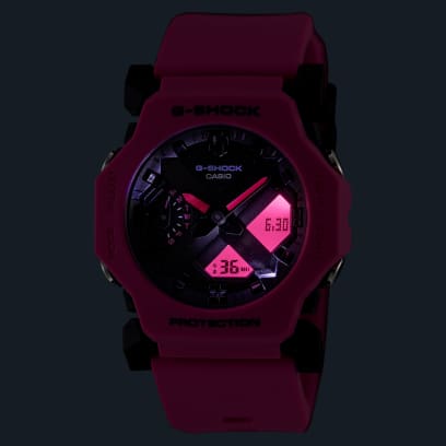 CASIO G-SHOCK GA-2300-4ADR – RELOJ ANÁLOGO DIGITAL PARA HOMBRE – ROJO