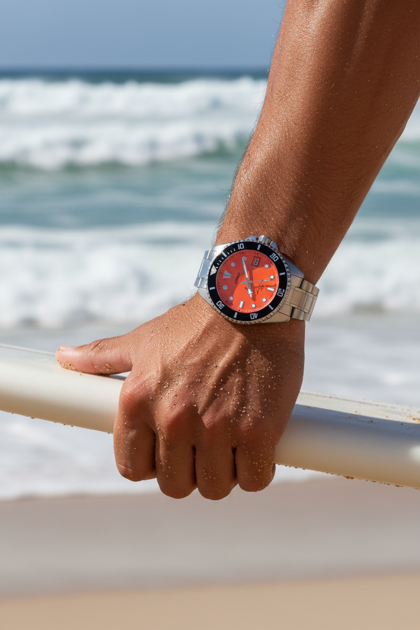Lifestyle - Surf tabla con olas potentes