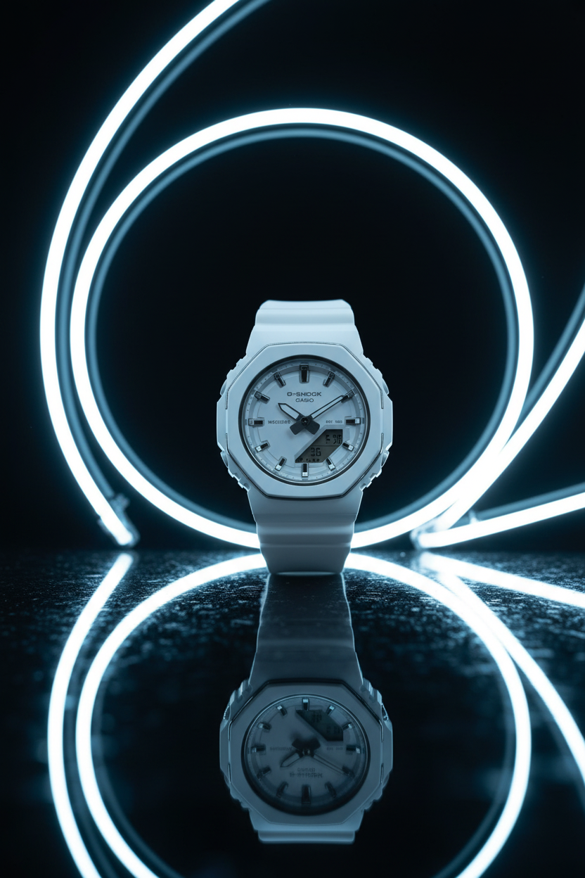 RELOJ CASIO G-SHOCK GMA-P2110-7ADR - BLANCO