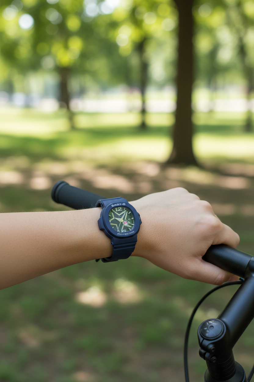 RELOJ PARA MUJER CASIO BABY-G BGA-10D-2A1DR - AZUL