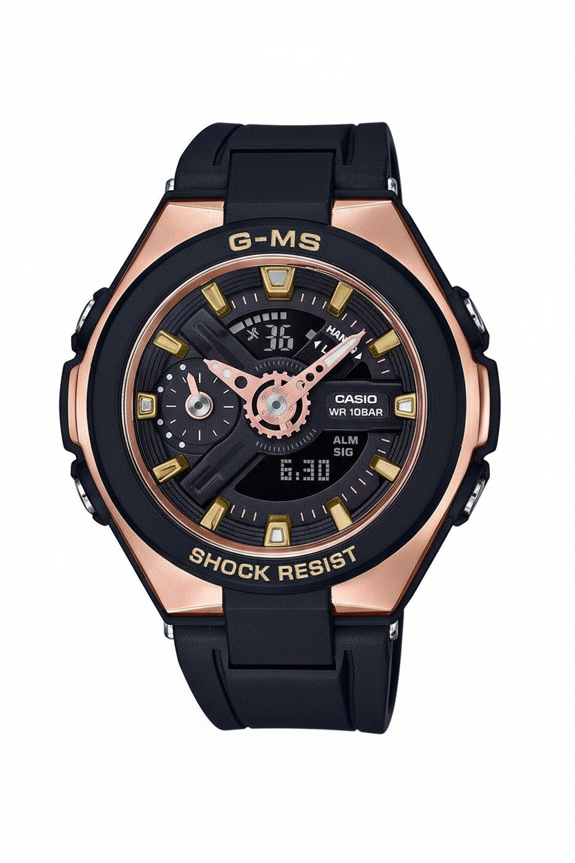 Casio MSG-400G-1A1DR - fondo blanco limpio